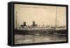 Le Havre, Transatlantique La Touraine, Dampfer-null-Framed Stretched Canvas