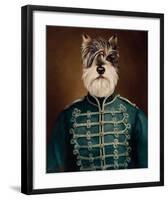 Le Hussard Francais-Thierry Poncelet-Framed Premium Giclee Print