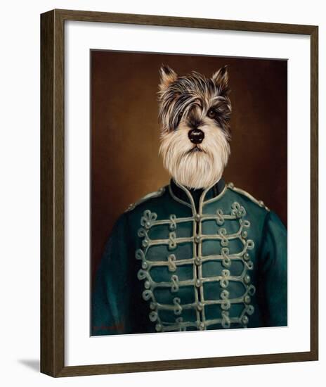 Le Hussard Francais-Thierry Poncelet-Framed Premium Giclee Print