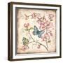 Le Jardin Butterfly I-Kate McRostie-Framed Art Print