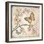 Le Jardin Butterfly II-Kate McRostie-Framed Art Print