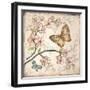 Le Jardin Butterfly II-Kate McRostie-Framed Art Print