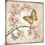 Le Jardin Butterfly II-Kate McRostie-Mounted Art Print