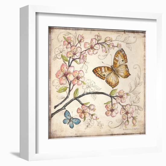 Le Jardin Butterfly II-Kate McRostie-Framed Art Print