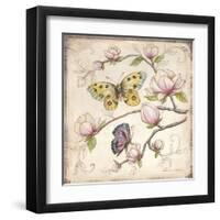 Le Jardin Butterfly IV-Kate McRostie-Framed Art Print