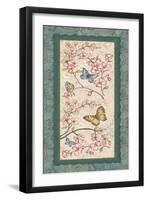 Le Jardin Butterfly Panel I-Kate McRostie-Framed Art Print