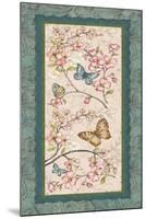 Le Jardin Butterfly Panel I-Kate McRostie-Mounted Art Print