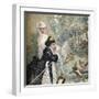 'Le Jardin D'Acclimatation', c1895-Felix Bracquemond-Framed Giclee Print