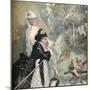 'Le Jardin D'Acclimatation', c1895-Felix Bracquemond-Mounted Giclee Print