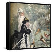 'Le Jardin D'Acclimatation', c1895-Felix Bracquemond-Framed Stretched Canvas