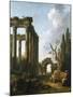 Le Jardin D'Hercule-Hubert Robert-Mounted Art Print