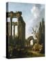 Le Jardin D'Hercule-Hubert Robert-Stretched Canvas
