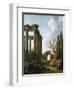 Le Jardin D'Hercule-Hubert Robert-Framed Premium Giclee Print