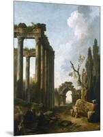 Le Jardin D'Hercule-Hubert Robert-Mounted Art Print