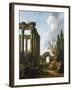 Le Jardin D'Hercule-Hubert Robert-Framed Art Print