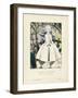 Le Jardin de l'infante, robe du soir de Paul Poiret-Charles Martin-Framed Giclee Print