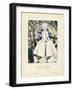 Le Jardin de l'infante, robe du soir de Paul Poiret-Charles Martin-Framed Giclee Print
