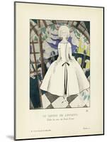 Le Jardin de l'infante, robe du soir de Paul Poiret-Charles Martin-Mounted Giclee Print