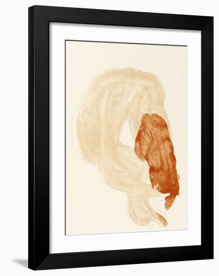 Le Jardin des Supplices-Auguste Rodin-Framed Serigraph