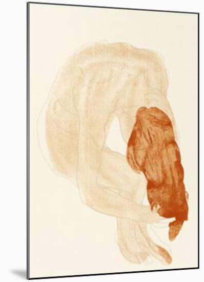 Le Jardin des Supplices-Auguste Rodin-Mounted Serigraph