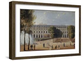 Le jardin du Palais-Royal-null-Framed Giclee Print