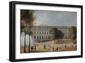 Le jardin du Palais-Royal-null-Framed Giclee Print