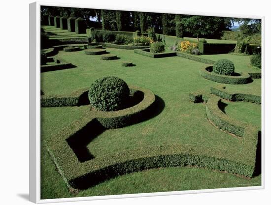 Le Jardin Francais (French Garden), Les Jardins d'Eyrignac, Perigord, Aquitaine, France-Guy Thouvenin-Framed Photographic Print