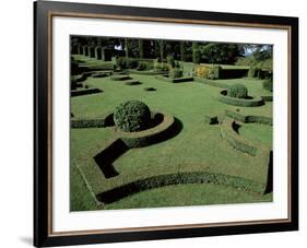 Le Jardin Francais (French Garden), Les Jardins d'Eyrignac, Perigord, Aquitaine, France-Guy Thouvenin-Framed Photographic Print