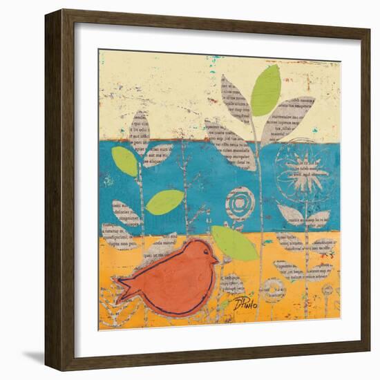 Le Jardin Press II-Patricia Pinto-Framed Art Print