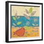 Le Jardin Press II-Patricia Pinto-Framed Art Print