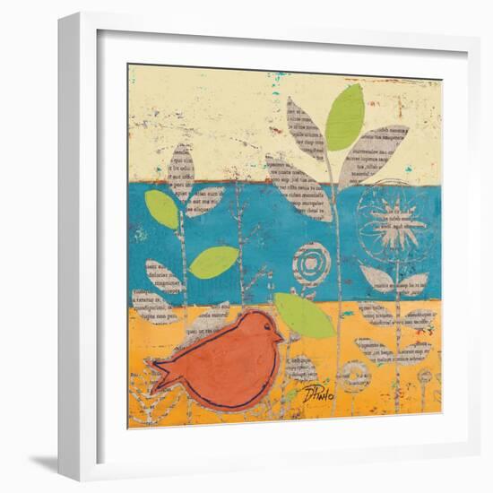 Le Jardin Press II-Patricia Pinto-Framed Art Print