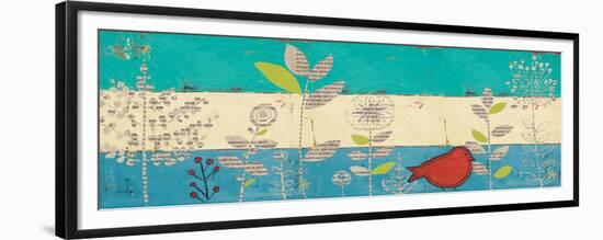 Le Jardin Press Panel I-Patricia Pinto-Framed Premium Giclee Print