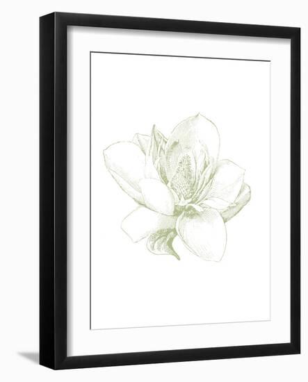 Le Jardin Printemps Pattern I Magnolia-Sue Schlabach-Framed Art Print