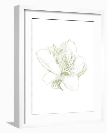 Le Jardin Printemps Pattern I Magnolia-Sue Schlabach-Framed Art Print