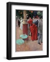 Le Jardin Public, C.1884-Jean Louis Forain-Framed Giclee Print