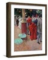 Le Jardin Public, C.1884-Jean Louis Forain-Framed Giclee Print