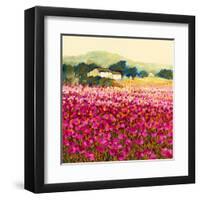 Le Jardin Rouge, Provence-Hazel Barker-Framed Art Print