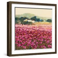 Le Jardin Rouge, Provence-Hazel Barker-Framed Premium Giclee Print