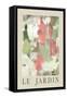 Le Jardin-Carol Robinson-Framed Stretched Canvas