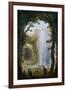 Le Jet D'Eau Du Bosquet Des Muses a Marly-Hubert Robert-Framed Giclee Print