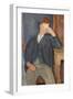 Le jeune apprenti-Amedeo Modigliani-Framed Giclee Print