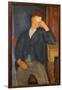 Le jeune apprenti-Amedeo Modigliani-Framed Giclee Print