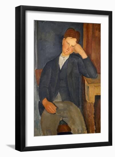 Le jeune apprenti-Amedeo Modigliani-Framed Giclee Print