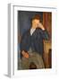 Le jeune apprenti-Amedeo Modigliani-Framed Giclee Print