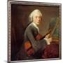 Le Jeune Homme Au Violin Ou Portrait De Charles Theodose Godefroy (1718-1796) Painting by Jean Bapt-Jean-Baptiste Simeon Chardin-Mounted Giclee Print