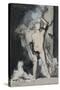 Le jeune homme et la Mort-Gustave Moreau-Stretched Canvas