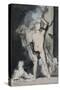 Le jeune homme et la Mort-Gustave Moreau-Stretched Canvas