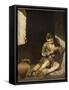 Le Jeune mendiant-Bartolome Esteban Murillo-Framed Stretched Canvas