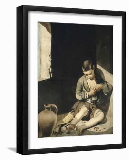 Le Jeune mendiant-Bartolome Esteban Murillo-Framed Giclee Print