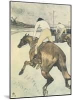 Le jockey-Henri de Toulouse-Lautrec-Mounted Giclee Print
